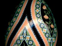 Peach Posy Ukrianian Easter Egg Pysanky By So Jeo : pysanky pysanka ukrainian easter egg batik art sojeo florals flowers birds stars trees vines blooms buds bluebird owl art sojeo so jeo eggshell egg shell blown decoration ivy garden rainbow rosie posy nightshad victorian trees etched brown chicken eggs turkey